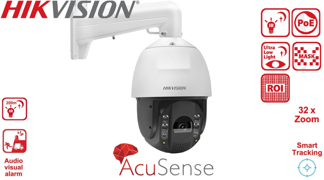 تصویر دوربین اسپید دام تحت شبکه Hikvision مدل DS 2DE7A432IW AE 02