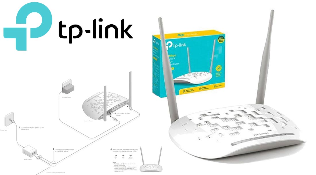 تصویر مودم Tp Link مدل TD W8961N