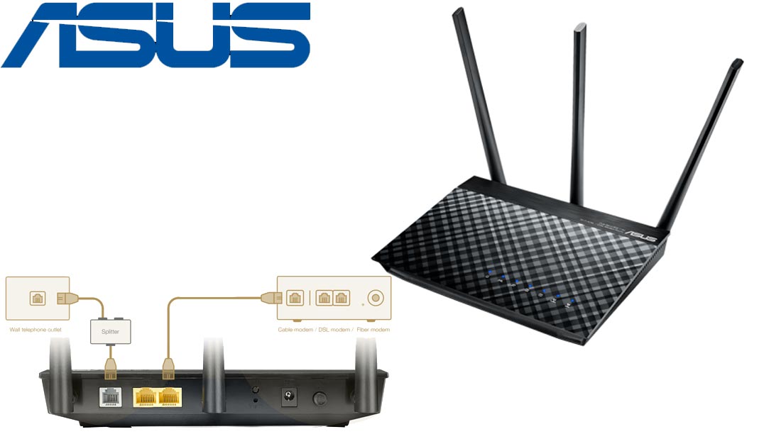 تصویر مودم ASUS مدل DSL AC51